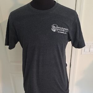 Brickyard Brewing Company Dark Gray Short Sleeve Tee